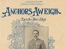 Image of Anchors Aweigh songbook cover