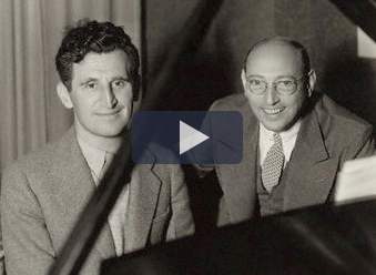 The composers, Harry Ruby and Bert Kalmar