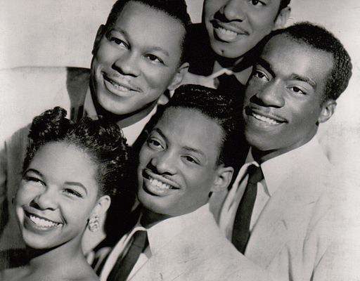 The original members of singing group The Platters.