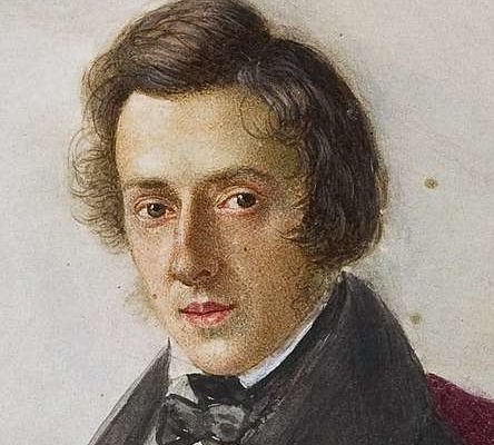 A portrait of Frederic Chopin