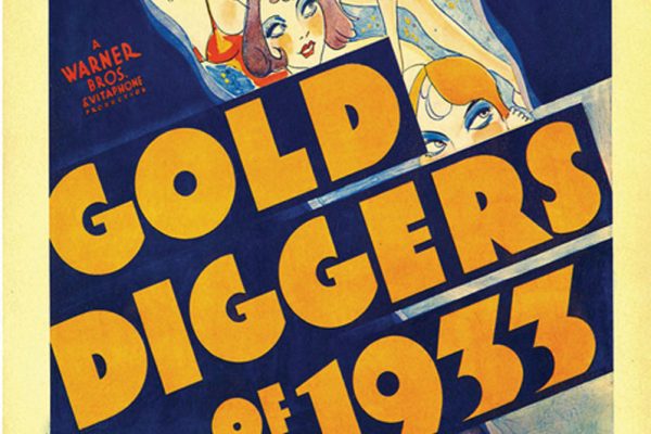 Poster of the Warner Bros. film "Gold Diggers of 1933"
