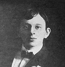 Composer and songwriter Boris Fomin as a young man.