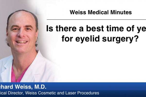 Is there a best time of year for eyelid surgery?