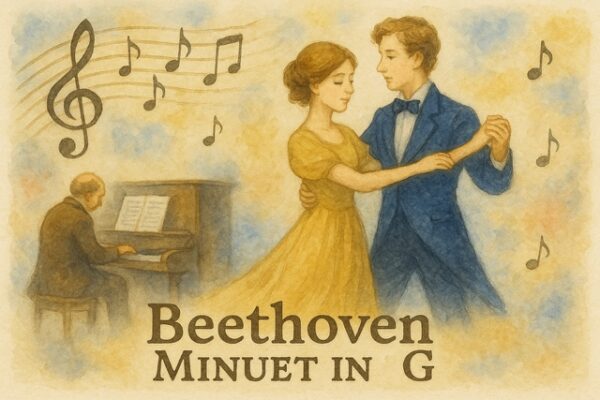 Minuet in G Beethoven image